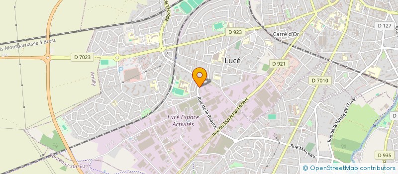 localisation de l'entreprise MADAME MALIKA LAAZIZI à LUCE