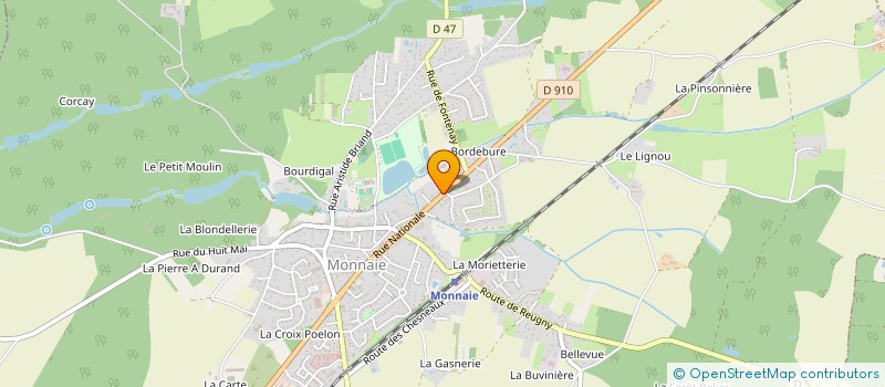 localisation de l'entreprise MADAME MALIKA LABIDI  REUGNY