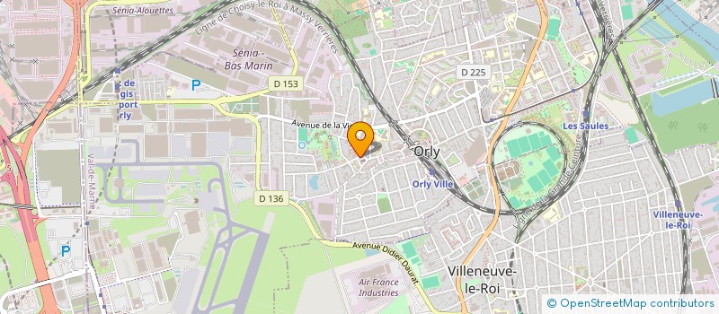 localisation de l'entreprise MADAME MALIKA LEMBA  ORLY