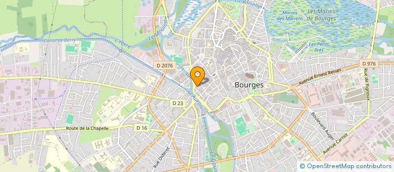 localisation de l'entreprise MADAME MALIKA LIMLAHI  BOURGES