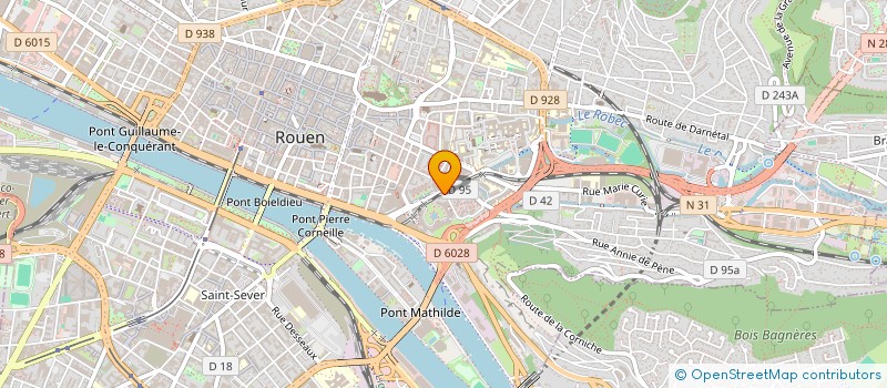 localisation de l'entreprise MADAME MALIKA MAAOUI  ROUEN