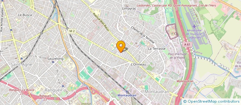 localisation de l'entreprise MADAME MALIKA MAHDJOUB à TOULOUSE