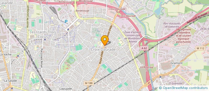 localisation de l'entreprise MADAME MALIKA MALKI à TOULOUSE