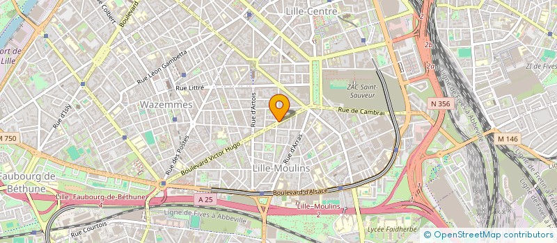localisation de l'entreprise MADAME MALIKA MEFTAH EL-KHAIR à LILLE