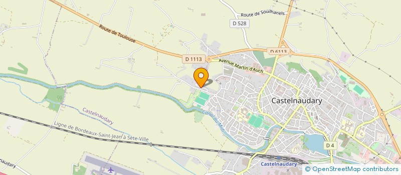 localisation de l'entreprise MADAME MALIKA MEZIANE  CASTELNAUDARY