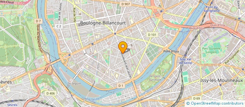localisation de l'entreprise MADAME MALIKA MEZIANI à BOULOGNE-BILLANCOURT