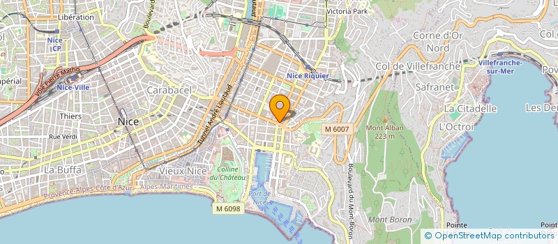 localisation de l'entreprise MADAME MALIKA MIKAEVA à NICE