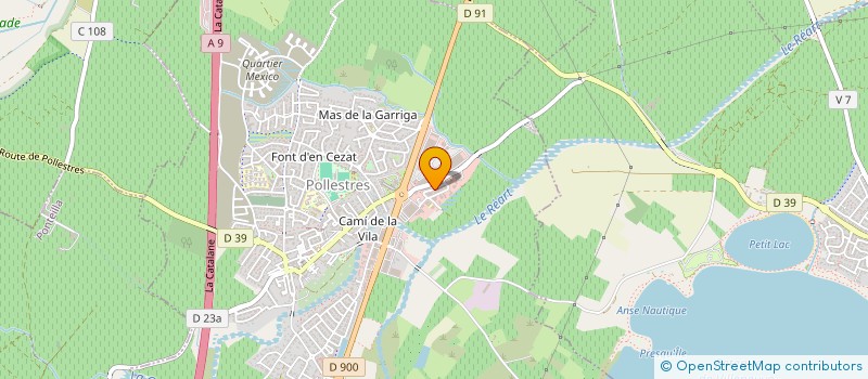 localisation de l'entreprise MADAME MALIKA MOLIA  PERPIGNAN