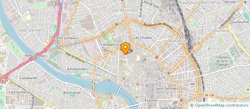 localisation de l'entreprise MADAME MALIKA MOUSSAOUI à TOULOUSE