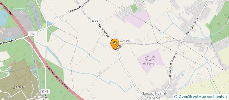 localisation de l'entreprise MADAME MALIKA OUAKRIME  LACOURT-SAINT-PIERRE