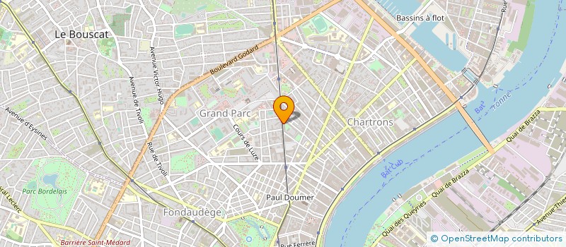 localisation de l'entreprise MADAME MALIKA OUHAMMOU à BORDEAUX