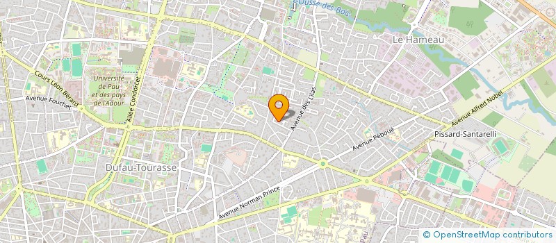 localisation de l'entreprise MADAME MALIKA OULD KHLIFA à PAU