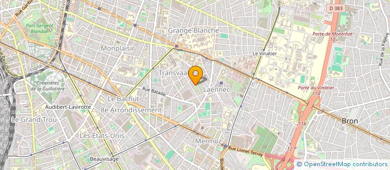 localisation de l'entreprise MADAME MALIKA RAIS  LYON