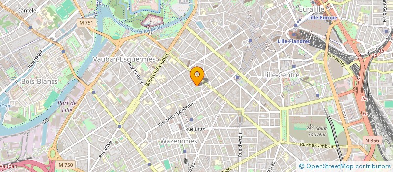 localisation de l'entreprise MADAME MALIKA ROMANA à LILLE