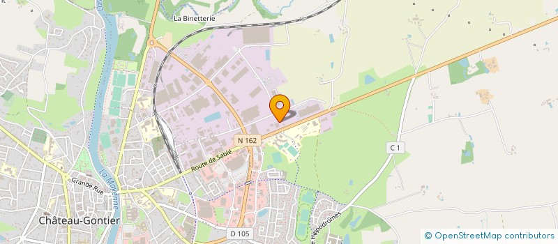 localisation de l'entreprise MADAME MALIKA SABIN à CHATEAU-GONTIER-SUR-MAYENNE