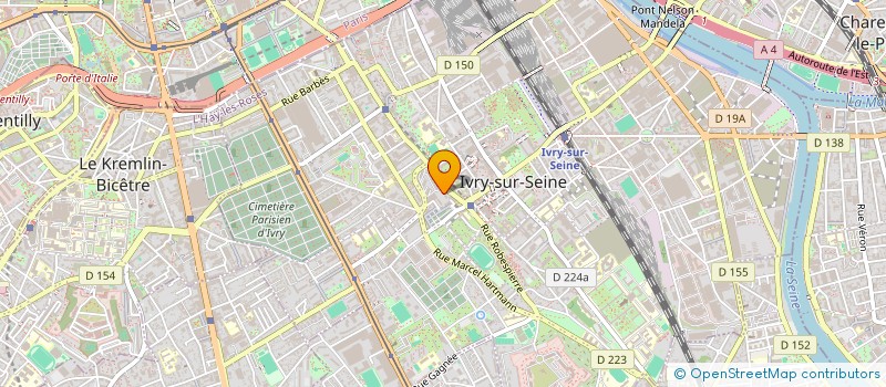 localisation de l'entreprise MADAME MALIKA SAIDANI  IVRY-SUR-SEINE