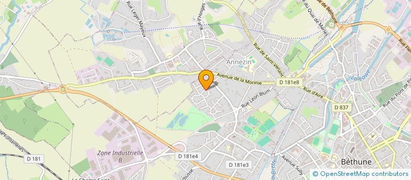 localisation de l'entreprise MADAME MALIKA SAKHRI  ANNEZIN