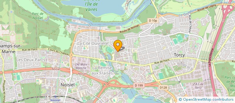 localisation de l'entreprise MADAME MALIKA SALEM  TORCY