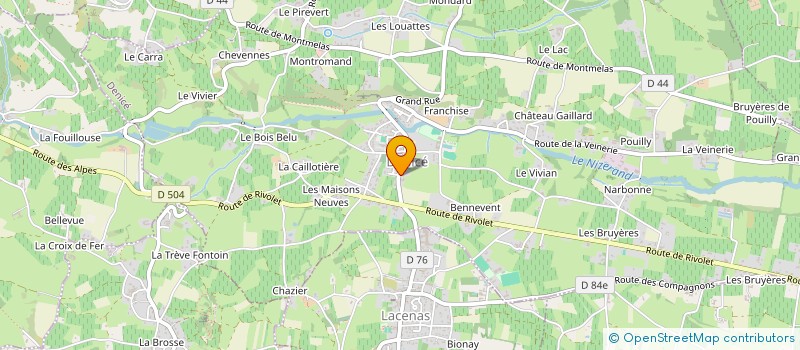 localisation de l'entreprise MADAME MALIKA TAIEB  DENICE