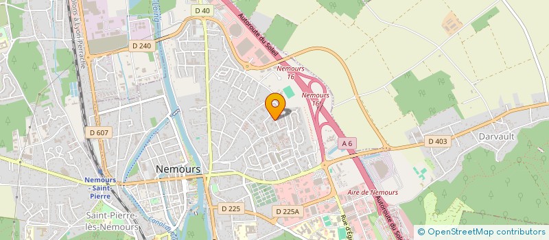 localisation de l'entreprise MADAME MALIKA TIMAGHIRINE  NEMOURS