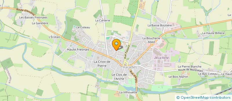 localisation de l'entreprise MADAME MALIKA VIAVANT  LOIREAUXENCE