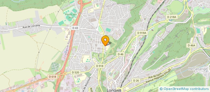 localisation de l'entreprise MADAME MALIKA YAGOUB à LONGWY