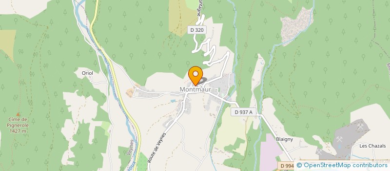 localisation de l'entreprise MADAME MALIKA ZAHZAH  MONTMAUR