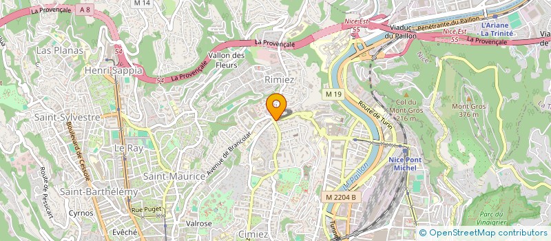 localisation de l'entreprise MADAME MALIN FAGERSTEN  NICE