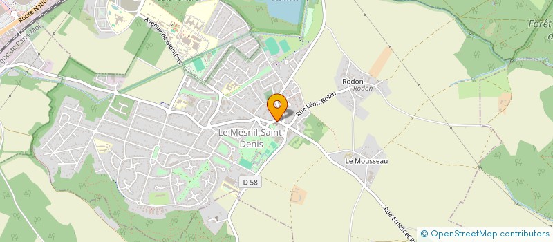 localisation de l'entreprise MADAME MALIN SVENSSON à LE MESNIL-SAINT-DENIS