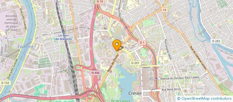 localisation de l'entreprise MADAME MALINGUE BONITO  CRETEIL