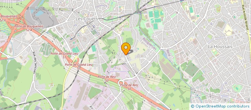 localisation de l'entreprise MADAME MALINI GOPALAN à BOUGUENAIS