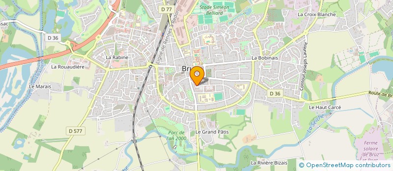 localisation de l'entreprise MADAME MALISON MOUSSA  BRUZ