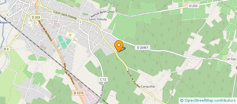 localisation de l'entreprise MADAME MALISSIA ORNECQ  LESPARRE-MEDOC