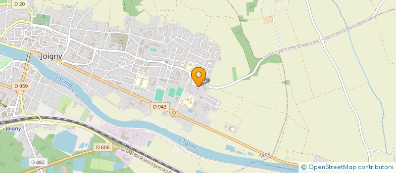 localisation de l'entreprise MADAME MALIYA BOULSANE  JOIGNY