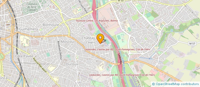 localisation de l'entreprise MADAME MALLAURIE MENCE  TOULOUSE