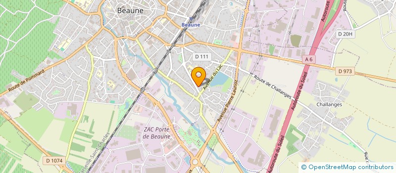 localisation de l'entreprise MADAME MALLAURY BESSON  VILLEURBANNE