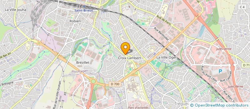 localisation de l'entreprise MADAME MALLAURY BOINET à SAINT-BRIEUC