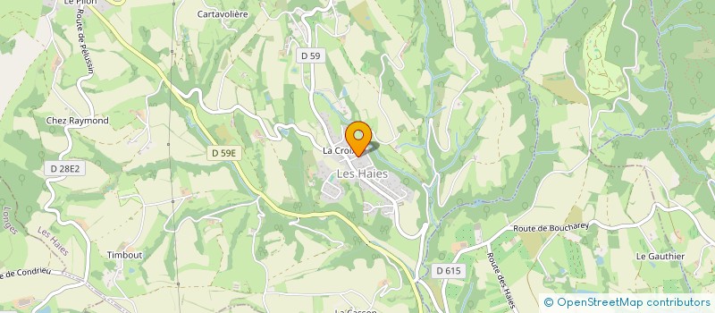 localisation de l'entreprise MADAME MALLAURY COLOMB  SAINT-GENIS-LAVAL