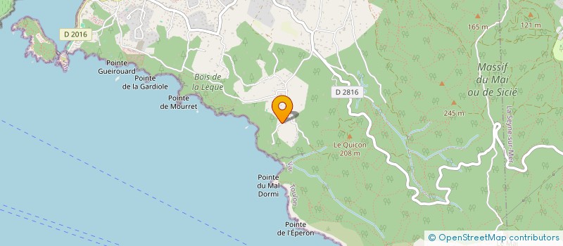 localisation de l'entreprise MADAME MALLAURY COMPOINT à SIX-FOURS-LES-PLAGES