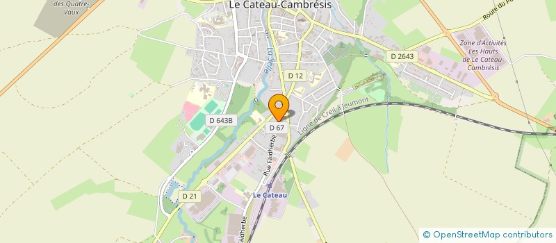 localisation de l'entreprise MADAME MALLAURY DAUMERIES à CATILLON-SUR-SAMBRE