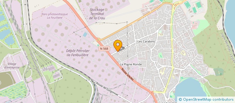 localisation de l'entreprise MADAME MALLAURY GELY à FOS-SUR-MER