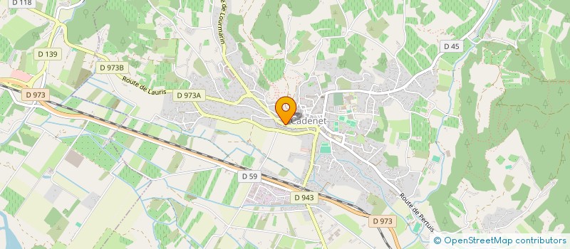 localisation de l'entreprise MADAME MALLAURY GRACIA à CADENET