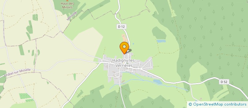 localisation de l'entreprise MADAME MALLAURY LECLAIRE  HADIGNY-LES-VERRIERES