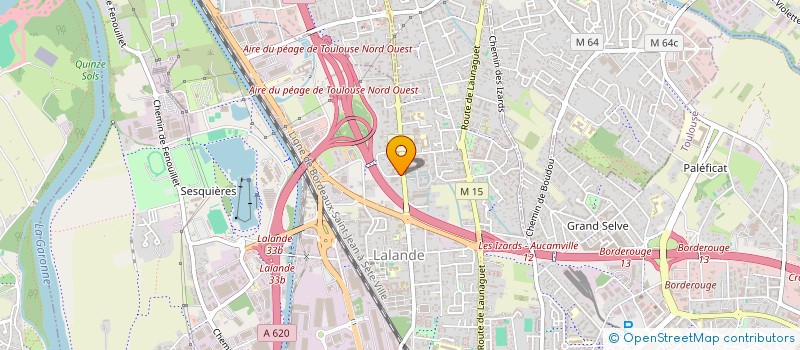 localisation de l'entreprise MADAME MALLAURY LOISEL  TOULOUSE