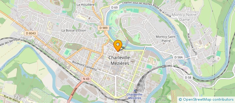 localisation de l'entreprise MADAME MALLAURY MOLINARO à CHARLEVILLE-MEZIERES