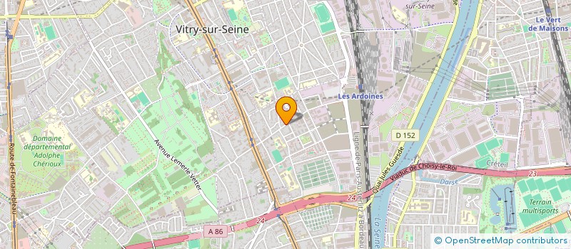 localisation de l'entreprise MADAME MALLAURY MONPIERRE  CRETEIL