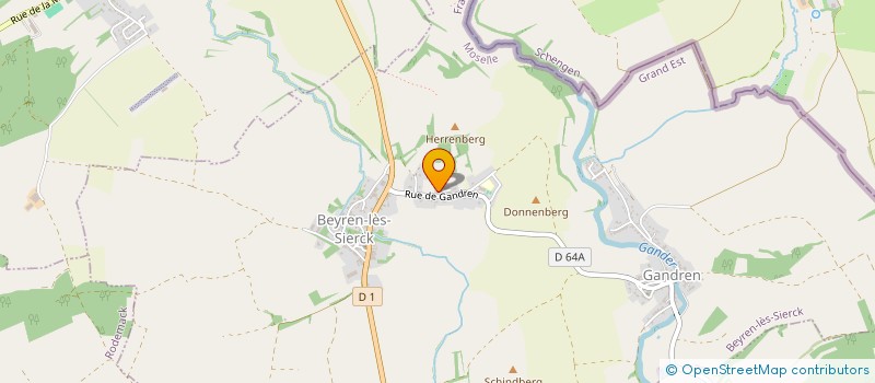 localisation de l'entreprise MADAME MALLAURY SERGENT  PUTTELANGE-LES-THIONVILLE