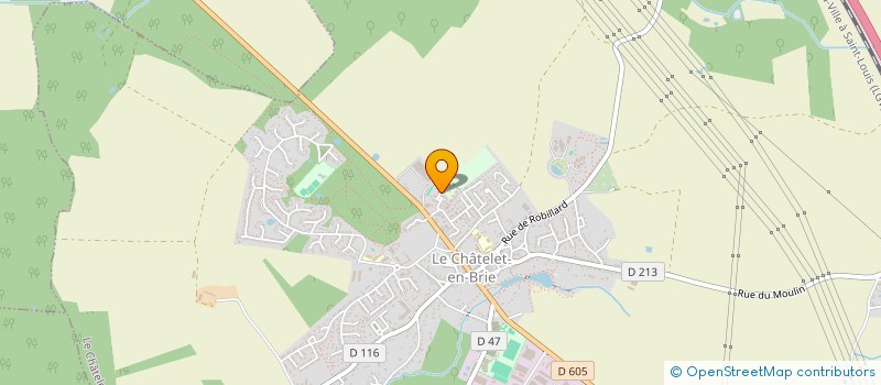 localisation de l'entreprise MADAME MALLAURY SINAN  LE CHATELET-EN-BRIE