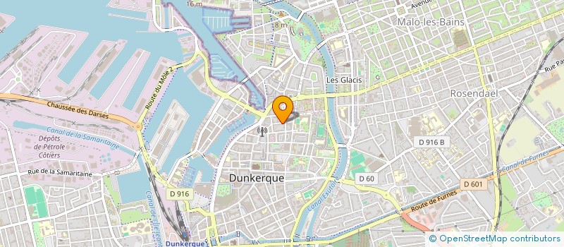 localisation de l'entreprise MADAME MALLAURY VASSEUR à DUNKERQUE