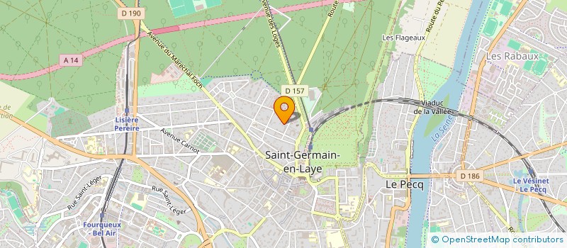 localisation de l'entreprise MADAME MALLIKA KEISTER  SAINT-GERMAIN-EN-LAYE